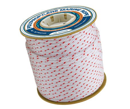 AQUA MARINE - Polypropylene Marine Rope - (90 Meter Spool)
